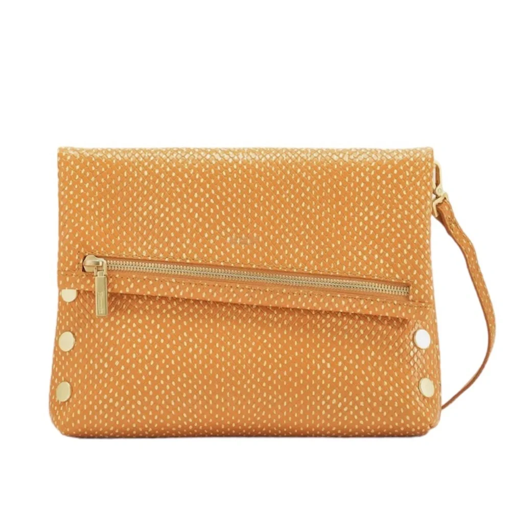 Hammitt | VIP Medium Apricot Snake Gold Brushed Crossbody Bag NWT - Picture 1 of 10